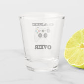 Game over heet glas (Achterkant)