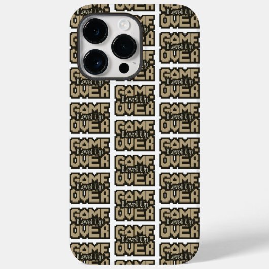 Game Over: Herleef Klassieke Games & Level Up Jouw Case-Mate iPhone Case (Achterkant)