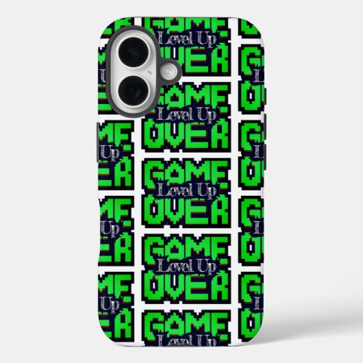 Game Over: Herleef Klassieke Games & Level Up Jouw Case-Mate iPhone Case (Achterkant)
