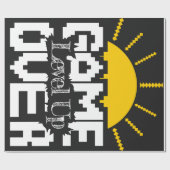 Game Over: Herleef Oude Spellen, Level Up Jouw Gam Cadeaupapier (Vlak)