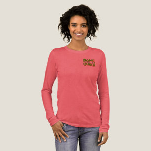 Game Over: Herstel Oud-School Plezier, Level Up Va Tri-Blend Shirt