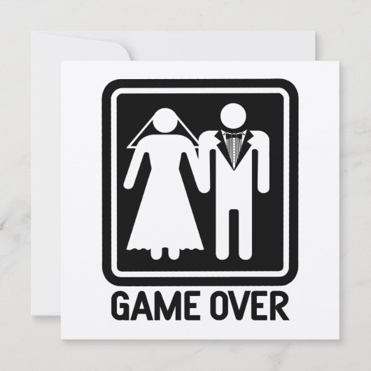Game Over Huwelijk (Voorkant)