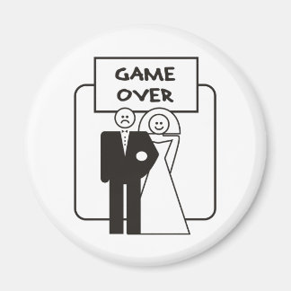 Game over huwelijk magneet