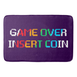 Game Over Insert Coin Badmat