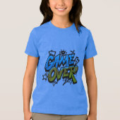 Game Over Jeugd Gamer T-Shirt (Voorkant)