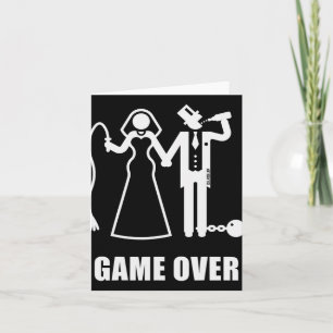 Game Over (JGA Bride and Groom New Whip Beer) Kaart