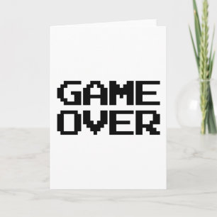 Game over kaart
