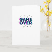 Game over kaart (Gele Bloem)