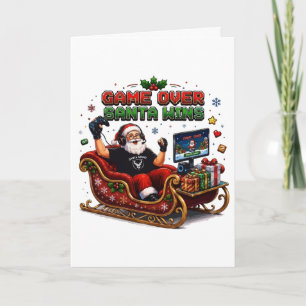 Game Over Kerstman Wint Kerst Gamer
