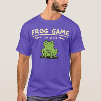 Game Over Kijk niet naar de Kikker Cadeaus voor Ma T-shirt
