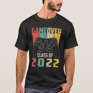 Game over klasse van de  Gradua van de Videospelen T-shirt