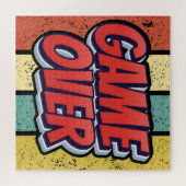 Game over. legpuzzel (Horizontaal)