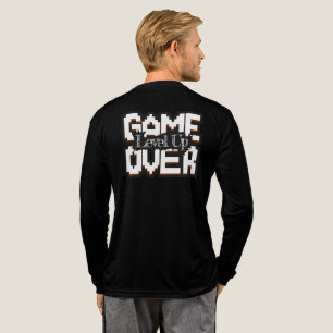 Game Over, Level Up: Gepixelde Retro Game Wereld Tri-Blend Shirt
