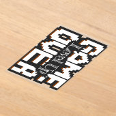 Game Over, Level Up: Gepixelde Retro Gamewereld Acryl Uitnodigingen (Laagn)