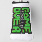 Game Over, Level Up: Gepixelde Retro Gamewereld Golfheadcover (Draai 90)