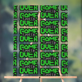 Game Over, Level Up: Retro Pixel Sandbox Adventure Acryl Bord (Neutraal)