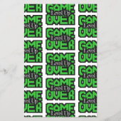 Game Over, Level Up: Retro Pixel Sandbox Adventure Flyer (Achterkant)