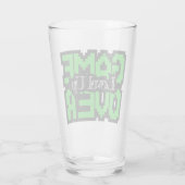 Game Over, Level Up: Retro Pixel Sandbox Avontuur Glas (Achterkant)