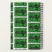 Game Over, Level Up: Retro Pixel Sandbox Avontuur Notitieboek (Achterkant)
