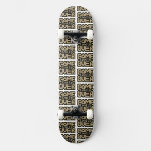 Game Over, Level Up: Retro Pixel Sandbox Avontuur Persoonlijk Skateboard