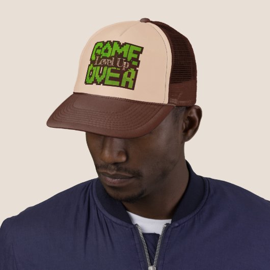 Game Over, Level Up: Retro Pixel Sandbox Avontuur Trucker Pet (In situ)