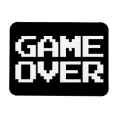 Game over magneet (Horizontaal)
