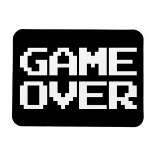 Game over magneet