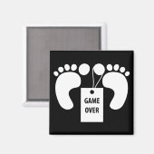 Game over magneet (Voorkant / Achterkant)