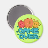 Game over magneet (Voorkant / Achterkant)