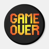 GAME OVER MAGNEET (Voorkant)