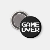 Game over magneet (Voorkant / Achterkant)