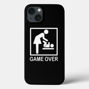 Game over mam Funny Pictograaf iPhone 13 Hoesje