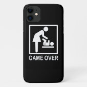 Game over mam Funny Pictograaf Case-Mate iPhone Case (Achterkant)