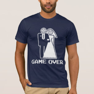 Game Over Marriage Game Over Funny T shirt