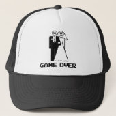 Game Over Marriage Game Over Funny T shirt Trucker Pet (Voorkant)