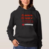 Game Over Meme Hoodie Sweatshirt  (Voorkant)