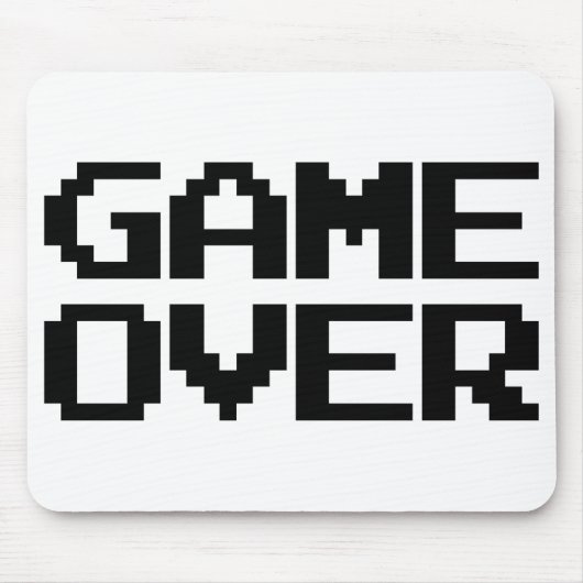 Game over muismat (Voorkant)