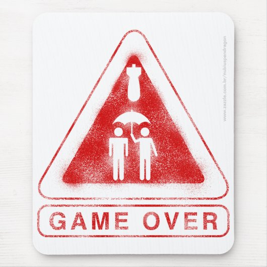 Game over muismat (Voorkant)
