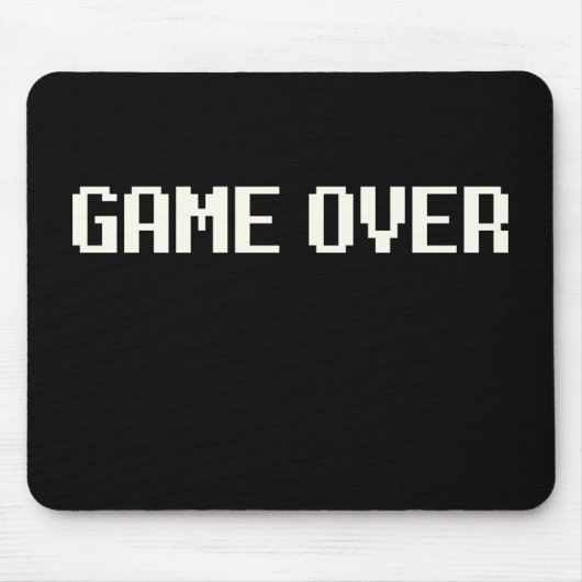 Game over muismat (Voorkant)