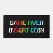 Game Over Munten Inwerpen Bureaumat (Voorkant)