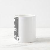 Game over New Baby voor Oudere Mam Koffiemok (Center)