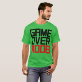 Game Over Noob meisje T-shirt (Voorkant volledig)