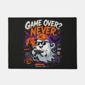 Game Over Nooit Grappige Gamer Geest Halloween Deurmat (Voorkant)