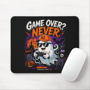 Game Over Nooit Grappige Gamer Geest Halloween Muismat