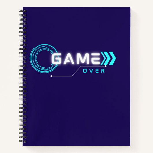 game over notitieboek (Voorkant)