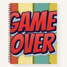 Game over. notitieboek