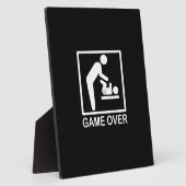 Game over papa Funny Pictogram Fotoplaat (Zijkant)