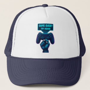 Game over? Probeer het nog eens! Futuristische Gam Trucker Pet