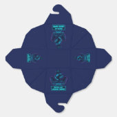 Game over? Probeer het nog eens! Gamer Favoriet Bo Bedankdoosjes (Ongevouwen)