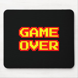 Game Over  Retro Arcade Videogames Gaming Muismat